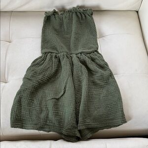 Love Olive Green Jumpsuit